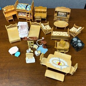 Calico critter furniture lot